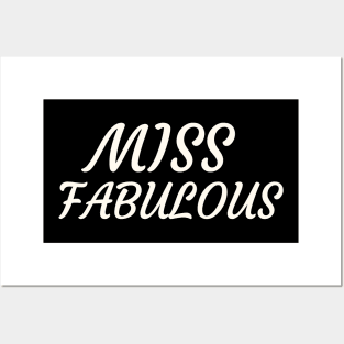 Miss Fabulous Posters and Art